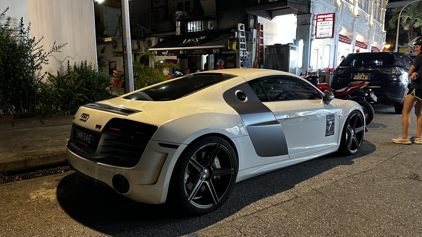 Audi TT RS Rear View