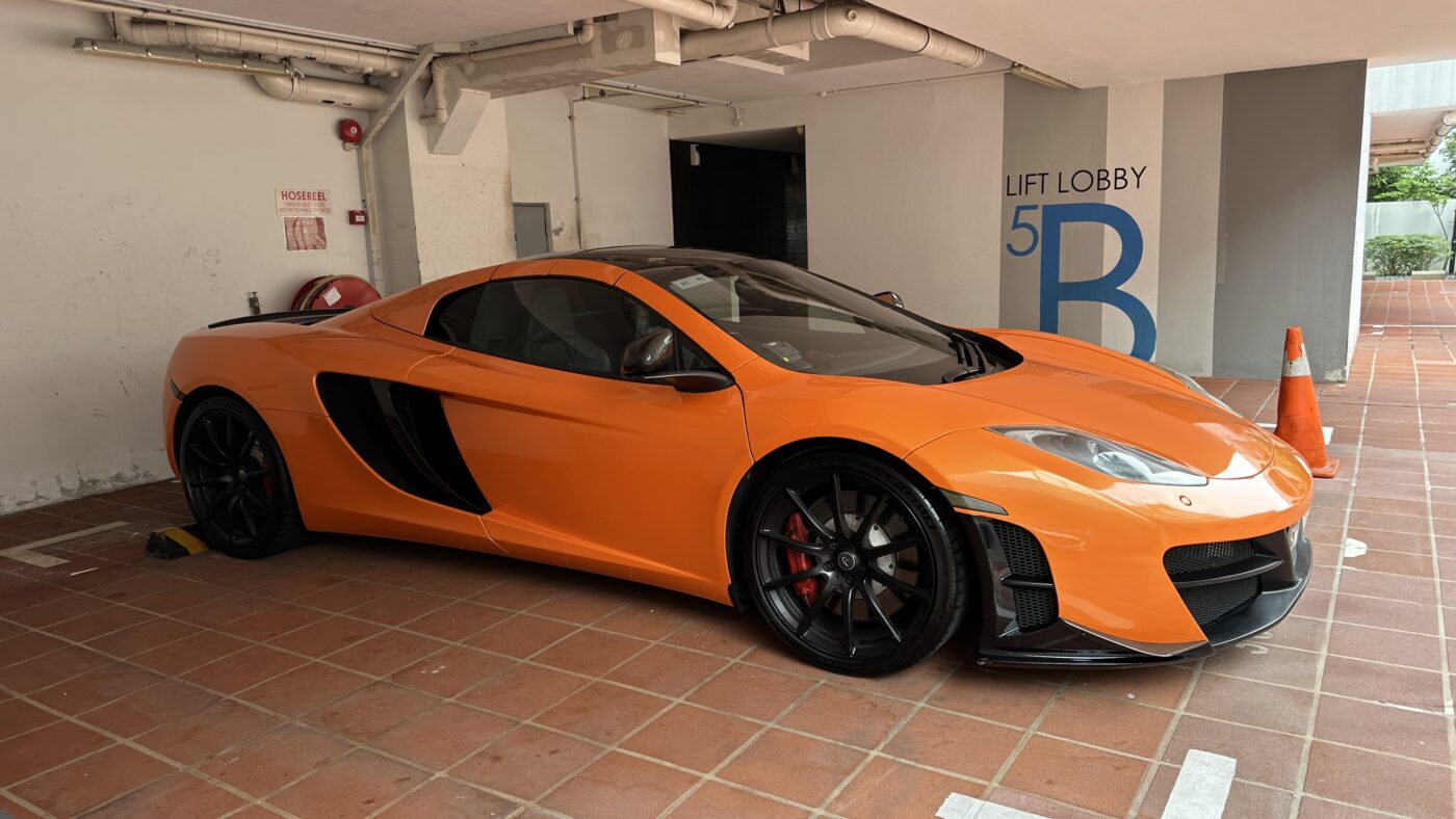 McLaren orange