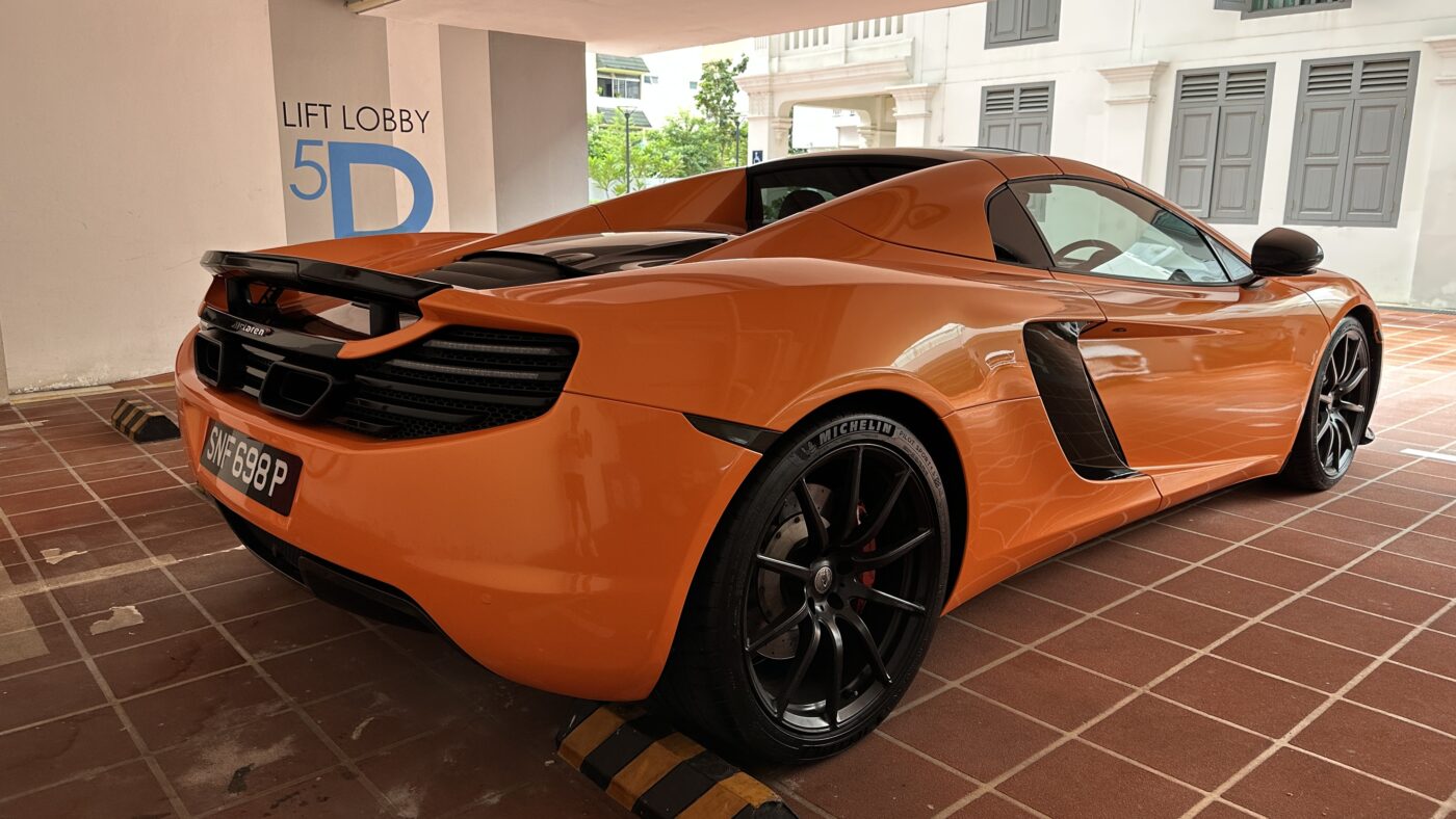 McLaren orange