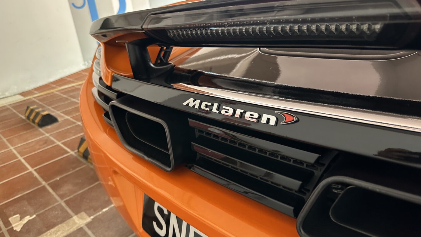 McLaren orange